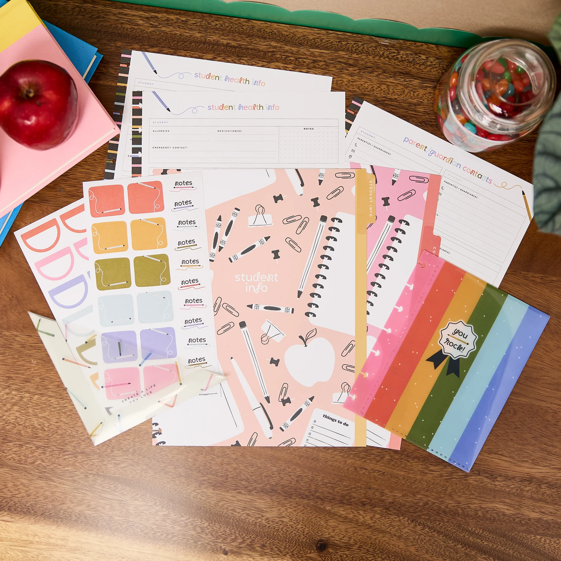 School Doodles - Parent & Student Info - Big Accessory Pack - Image 14