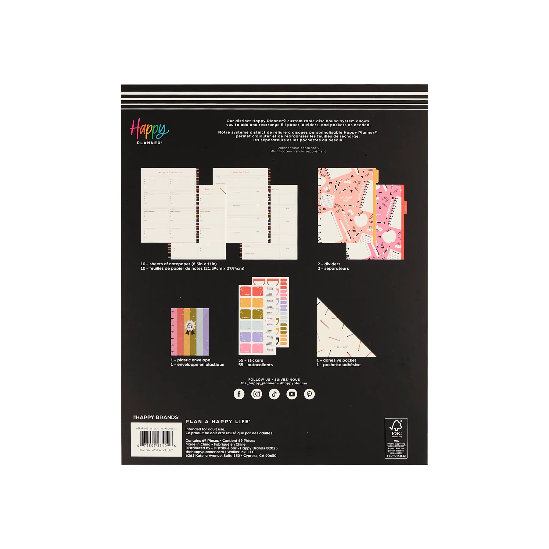 School Doodles - Parent & Student Info - Big Accessory Pack - Image 18