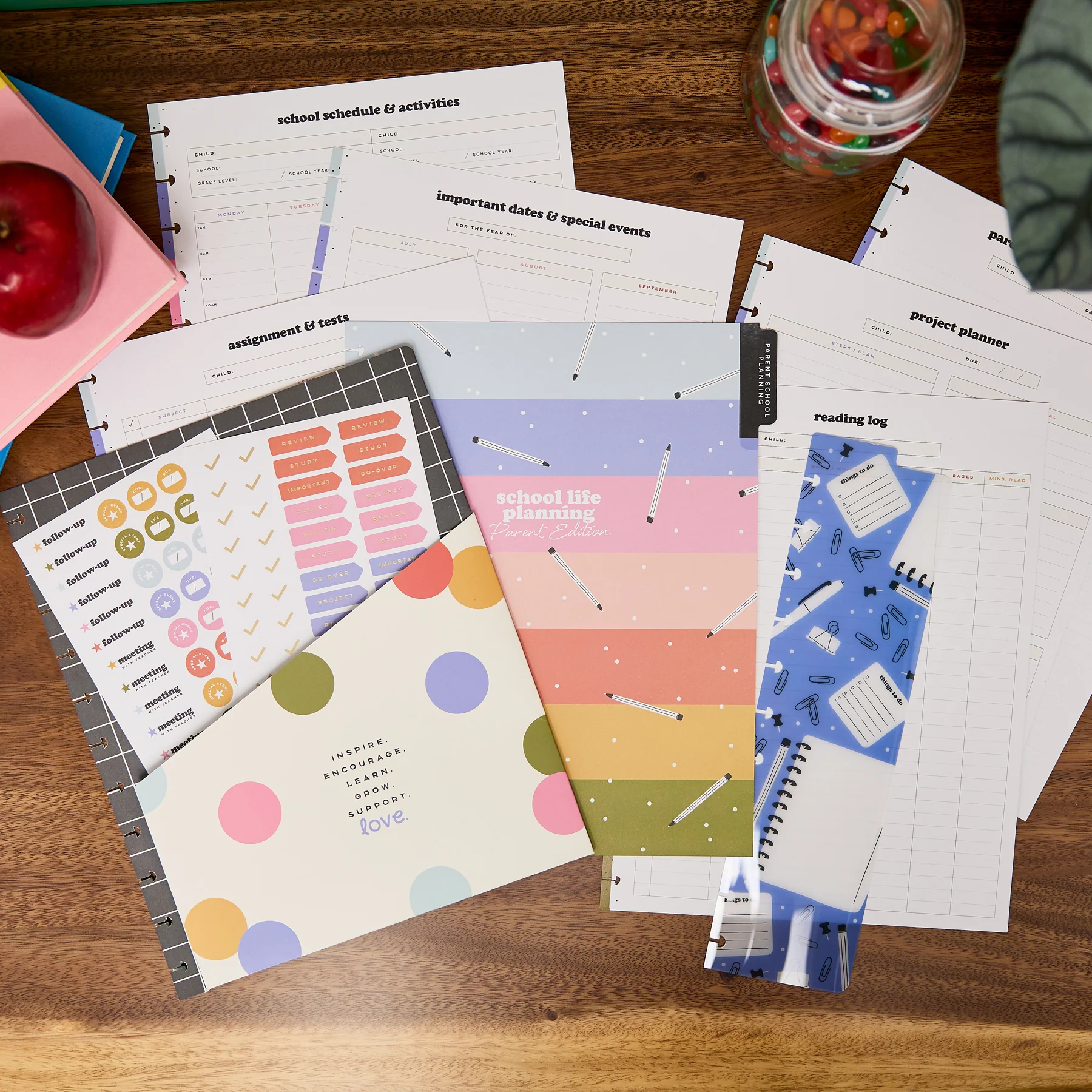 School Doodles - Parent's School Life Planning - Big Accessory Pack - Image 11