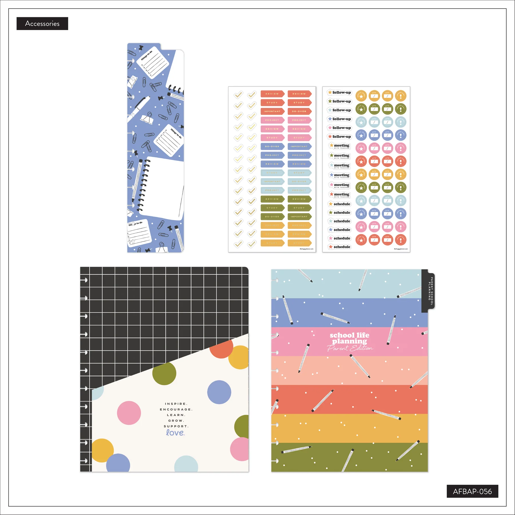 School Doodles - Parent's School Life Planning - Big Accessory Pack - Image 13