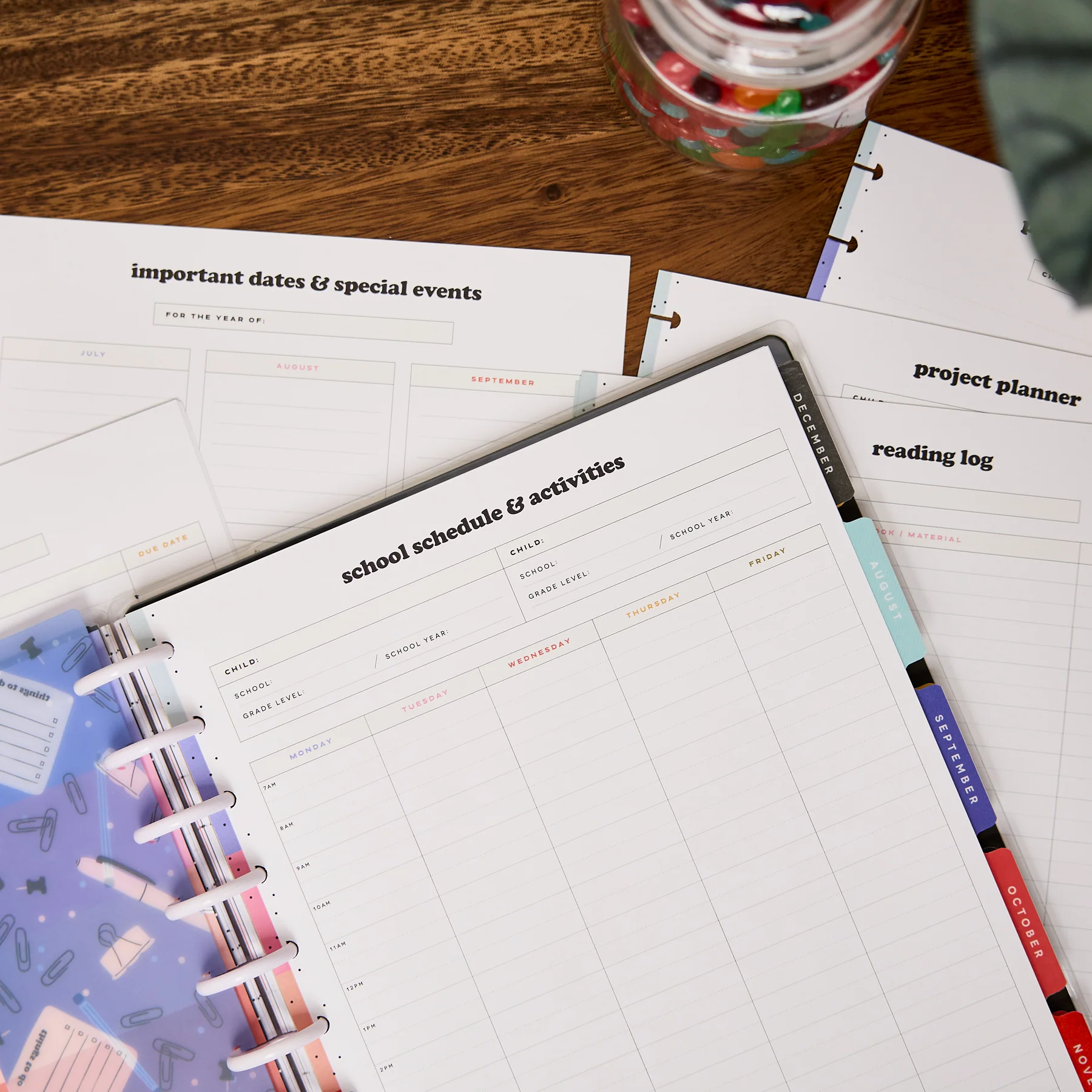 School Doodles - Parent's School Life Planning - Big Accessory Pack - Image 2