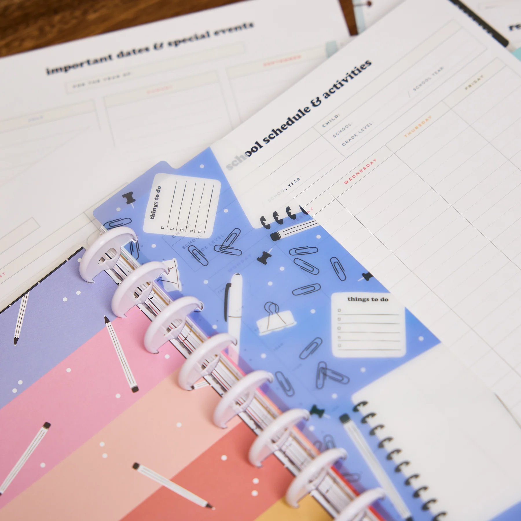 School Doodles - Parent's School Life Planning - Big Accessory Pack - Image 8