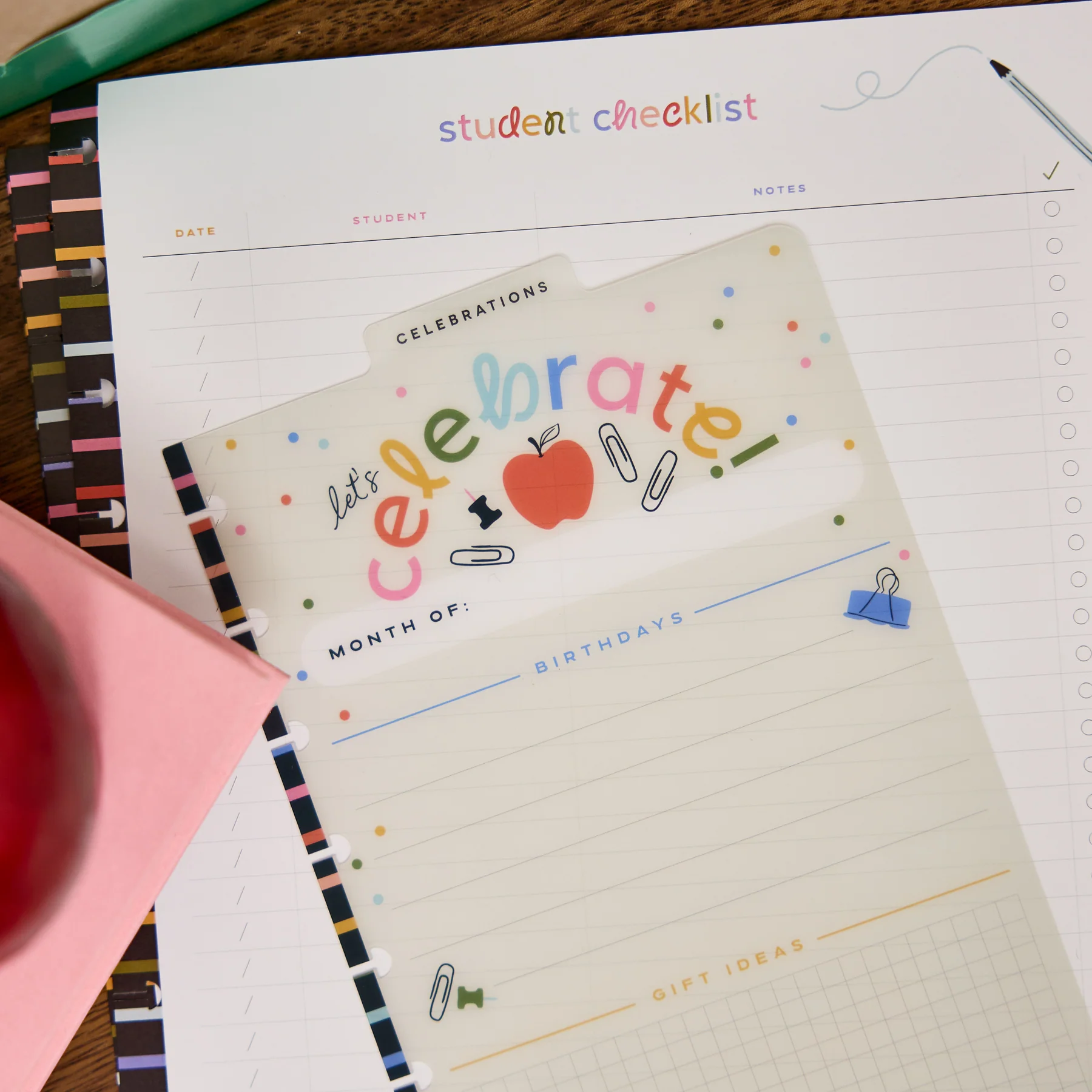 School Doodles - Teacher Checklists & Birthdays - Big Accessory Pack - Image 2