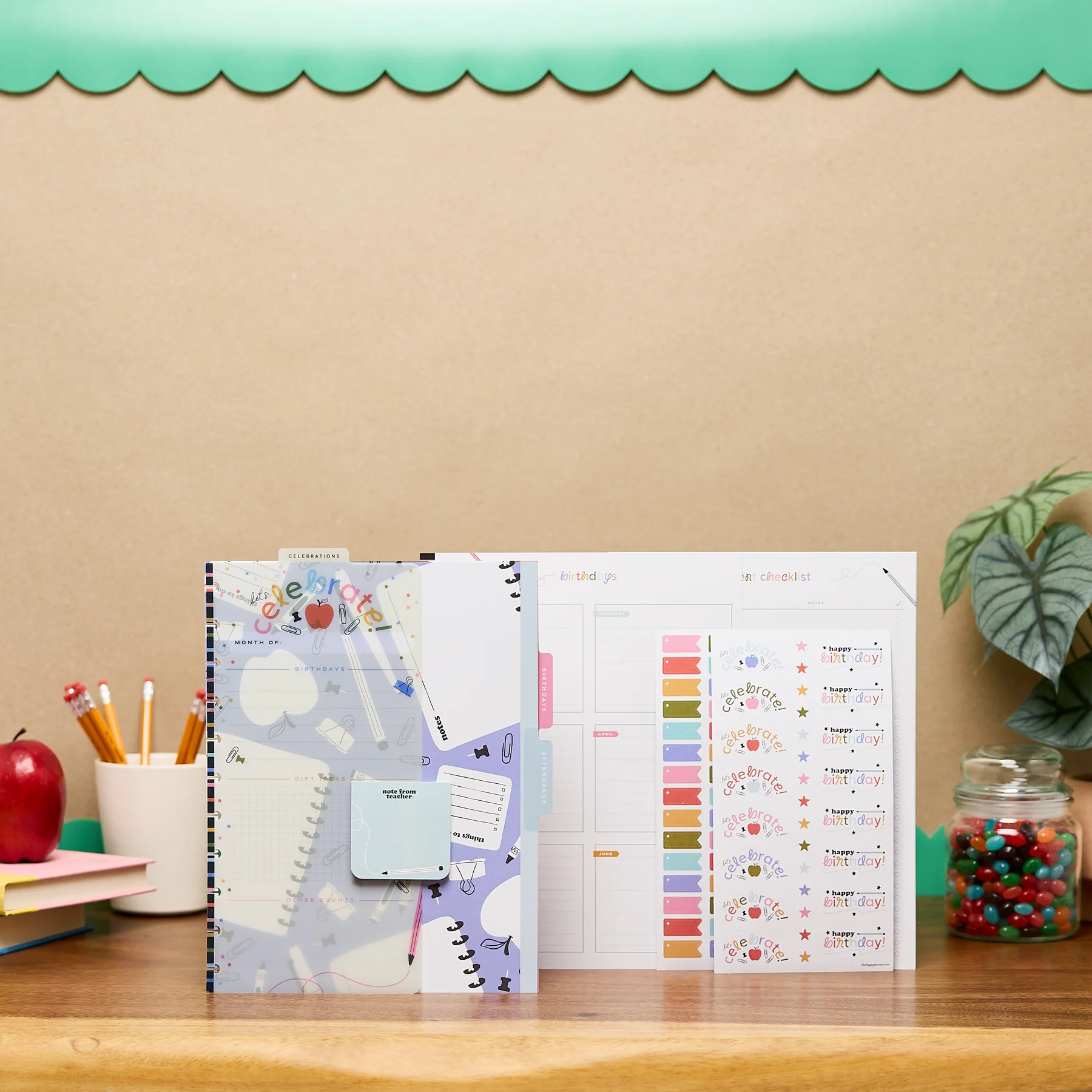 School Doodles - Teacher Checklists & Birthdays - Big Accessory Pack - Image 3