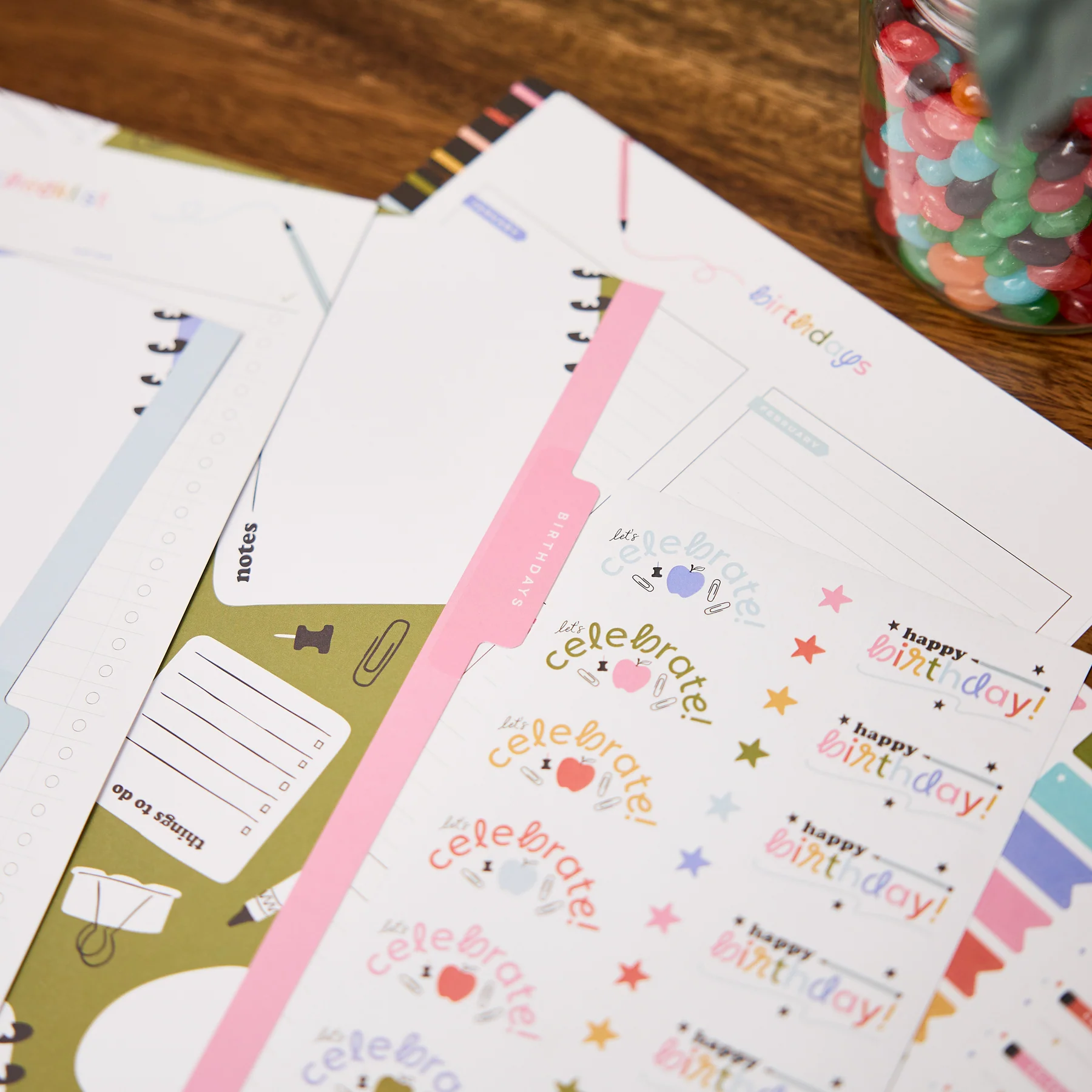 School Doodles - Teacher Checklists & Birthdays - Big Accessory Pack - Image 5