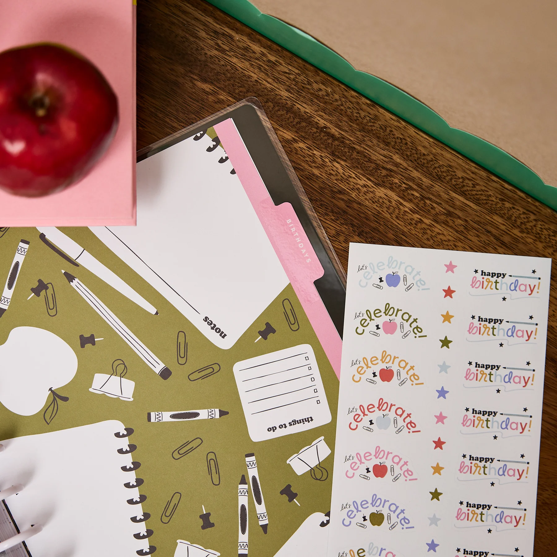 School Doodles - Teacher Checklists & Birthdays - Big Accessory Pack - Image 6
