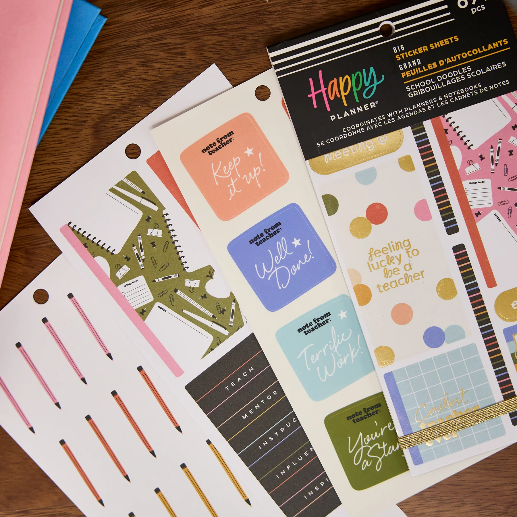 School Doodles - Value Pack Stickers - Big - Image 4