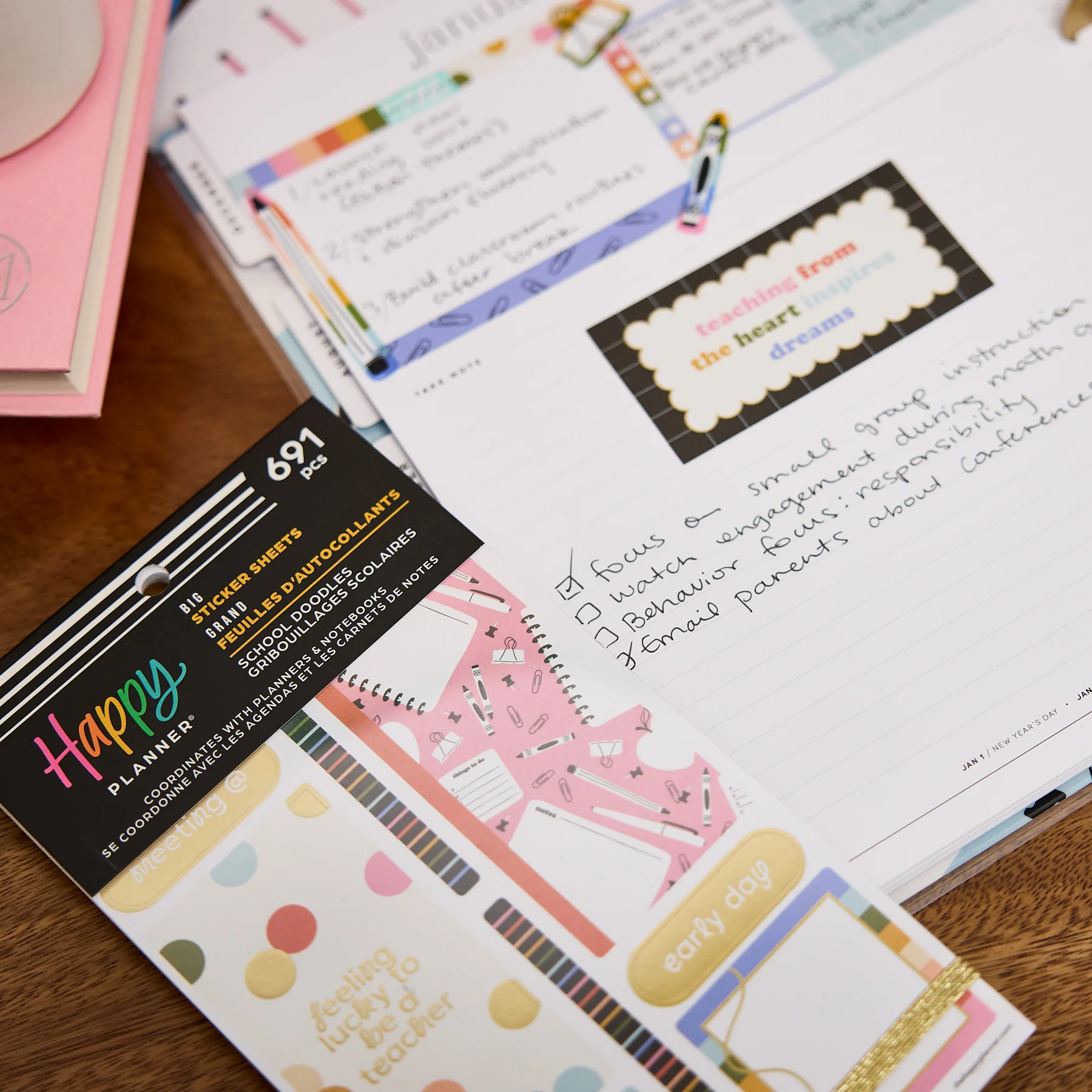 School Doodles - Value Pack Stickers - Big - Image 5