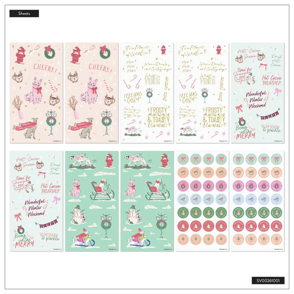 Seasonal Delights - Mega Value Pack Stickers - 100 Sheets - Image 6