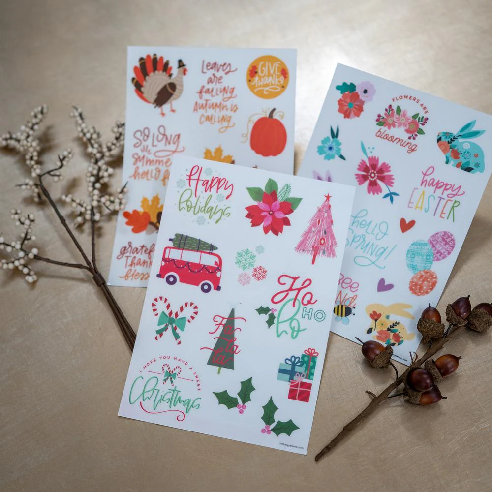 Seasonal Dry Erase Removable Decals - Image 2