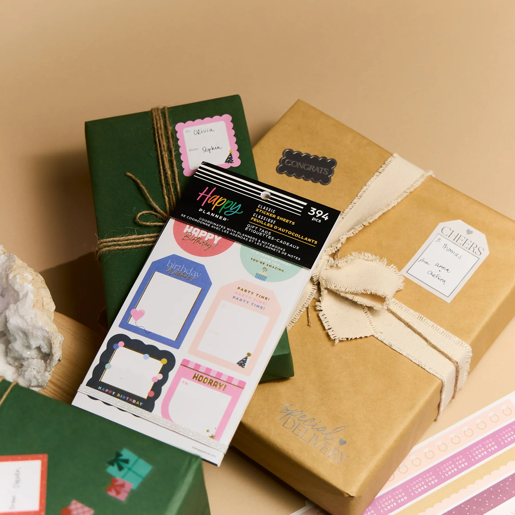 Seasonal Gift Tags - Value Pack Stickers - Image 6