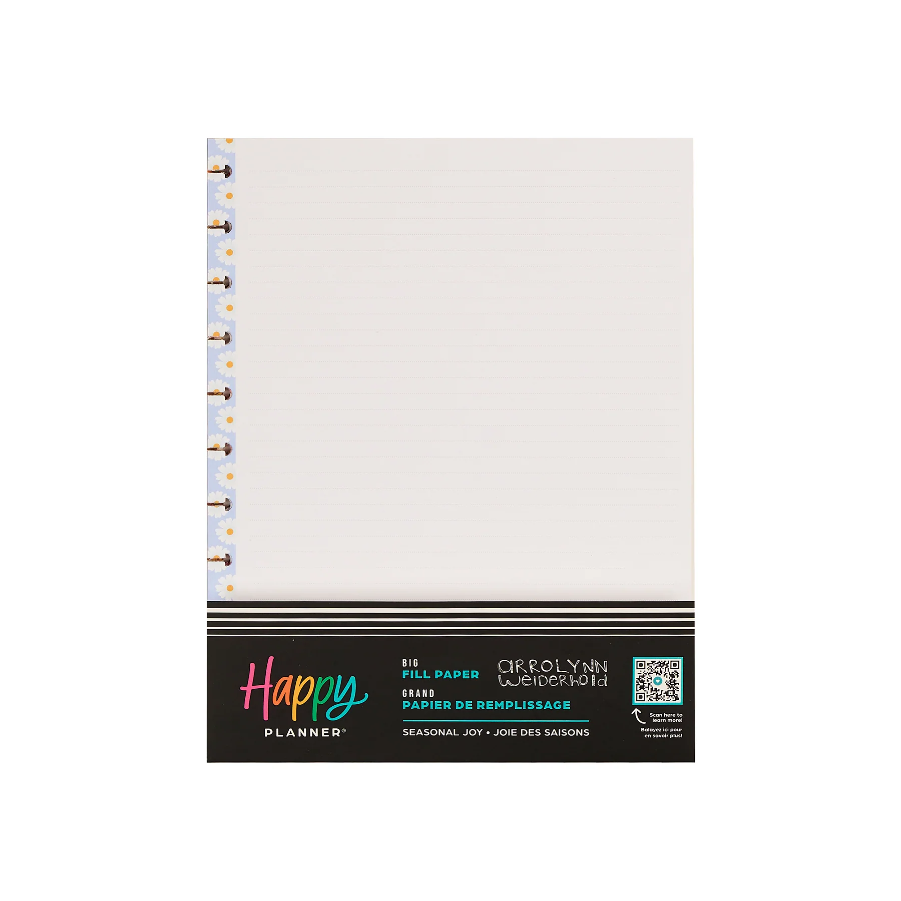 Seasonal Joy Teacher - Dotted Lined Big Filler Paper - 40 Sheets - Image 10