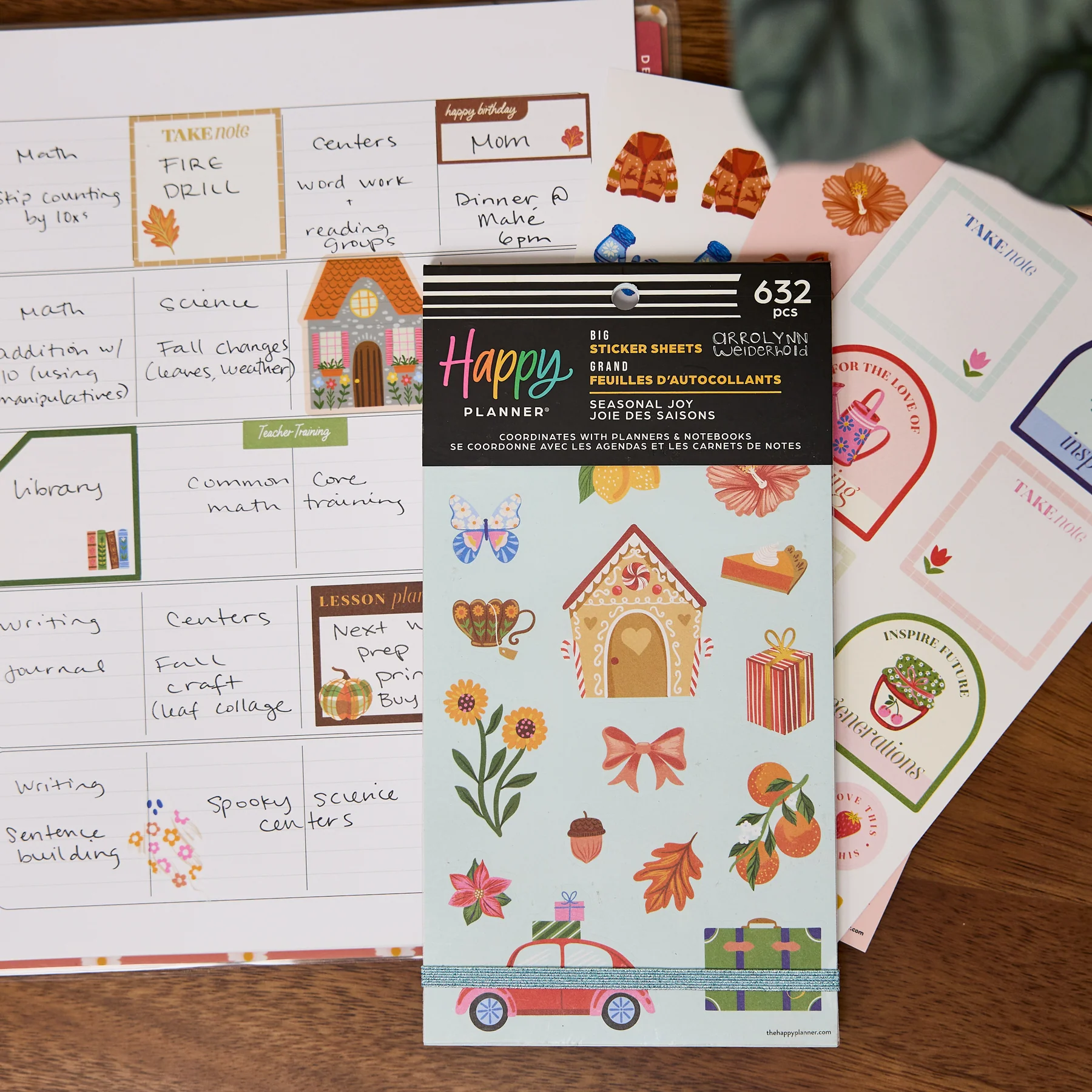Seasonal Joy Teacher - Value Pack Stickers - Big - Image 6