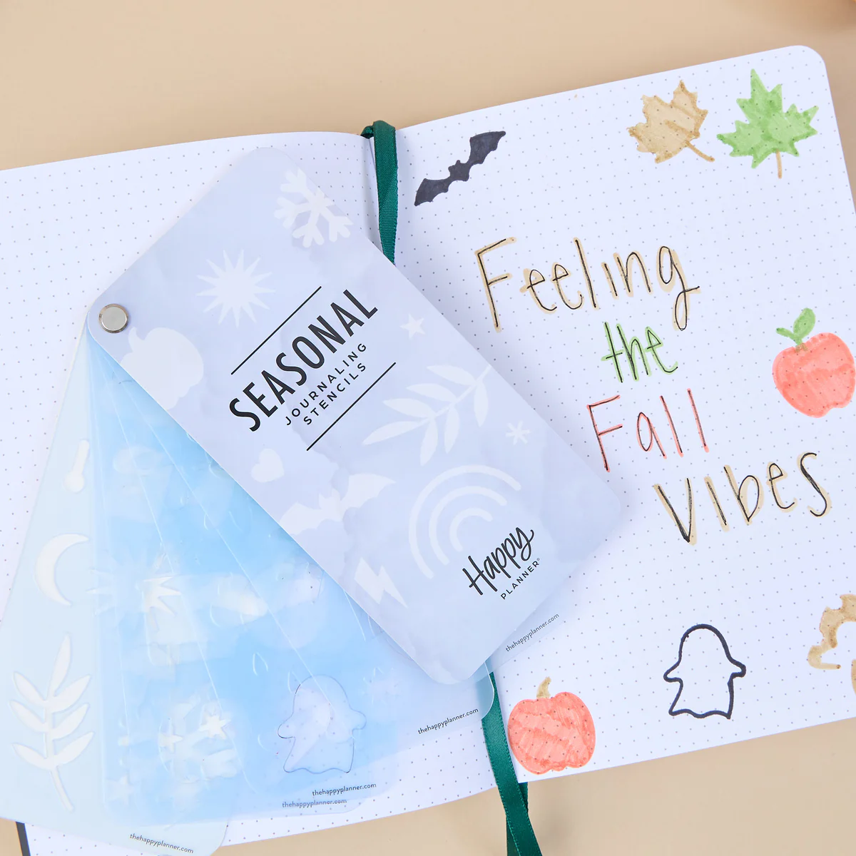 Seasonal - Stencil Fan Book - 5 Sheets - Image 2