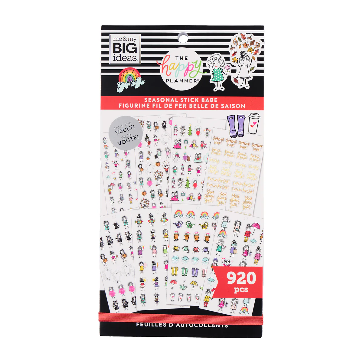Seasonal Stick Babe - Value Pack Stickers