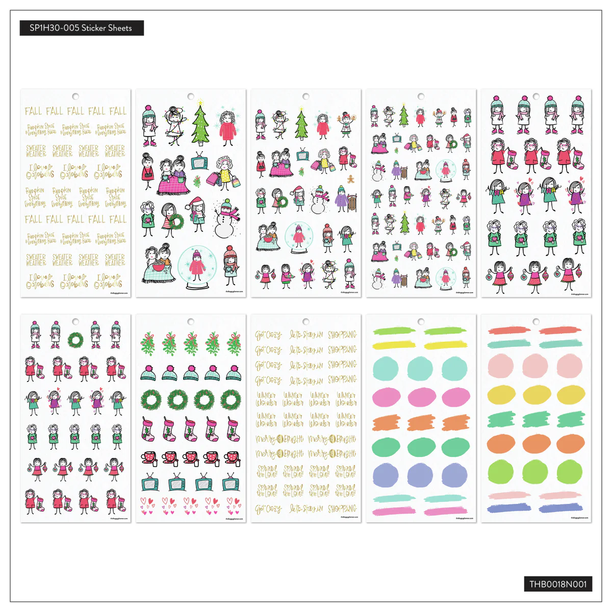 Seasonal Stick Babe - Value Pack Stickers - Image 4
