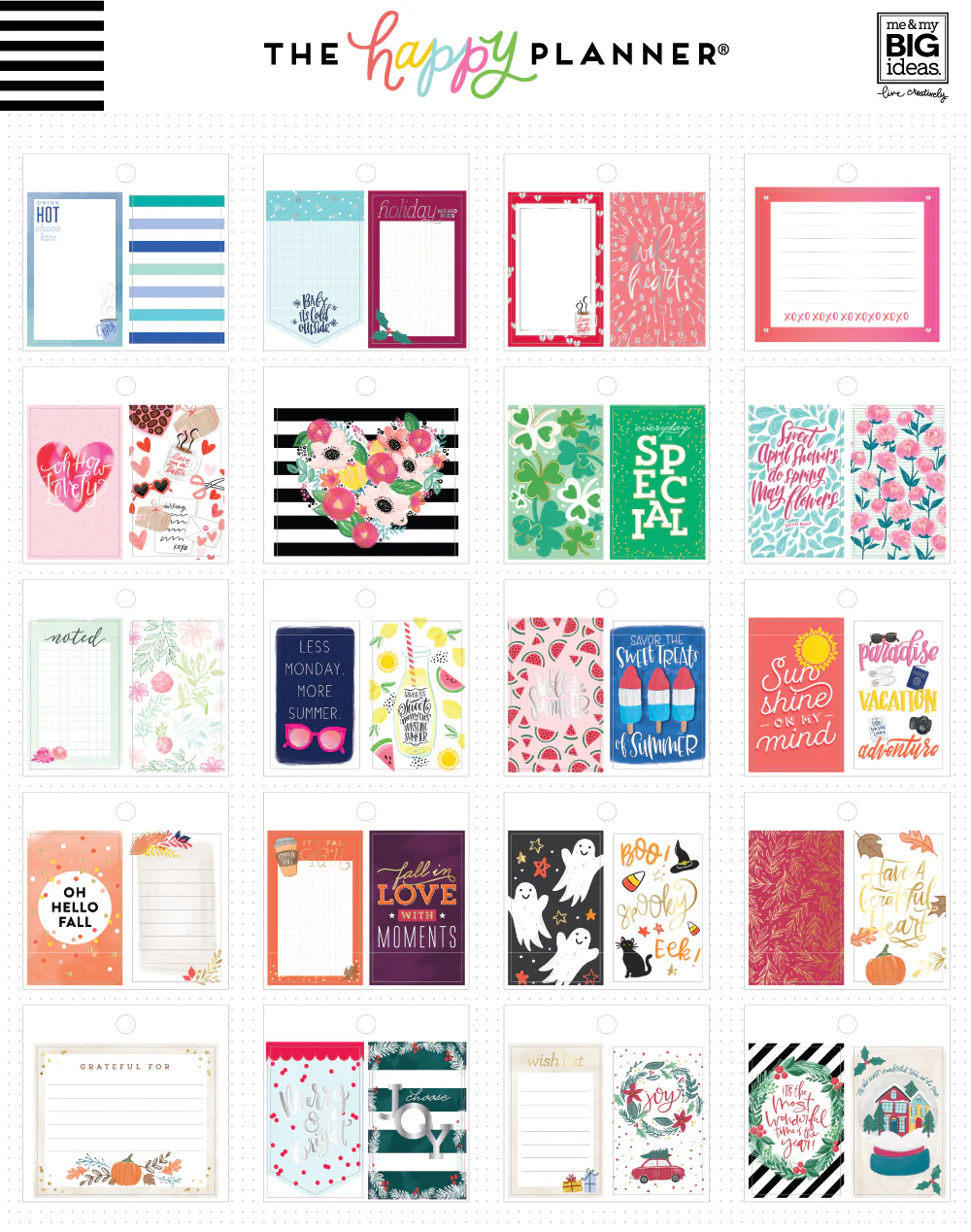 Tiny Sticker Pad - Seasonal - Image 3