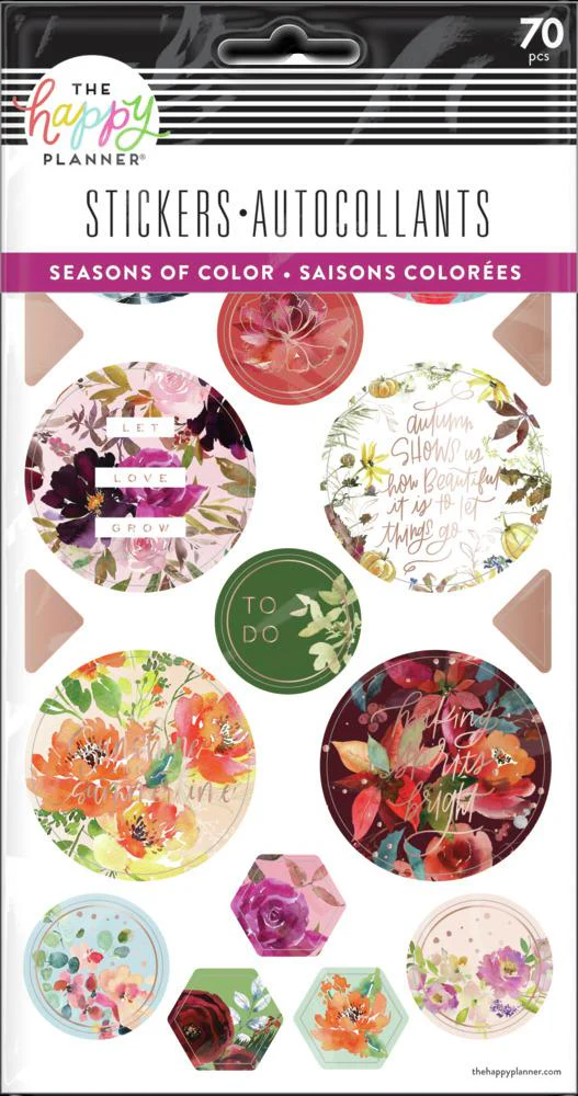 Seasonal Watercolor - 5 Sticker Sheets - Image 7