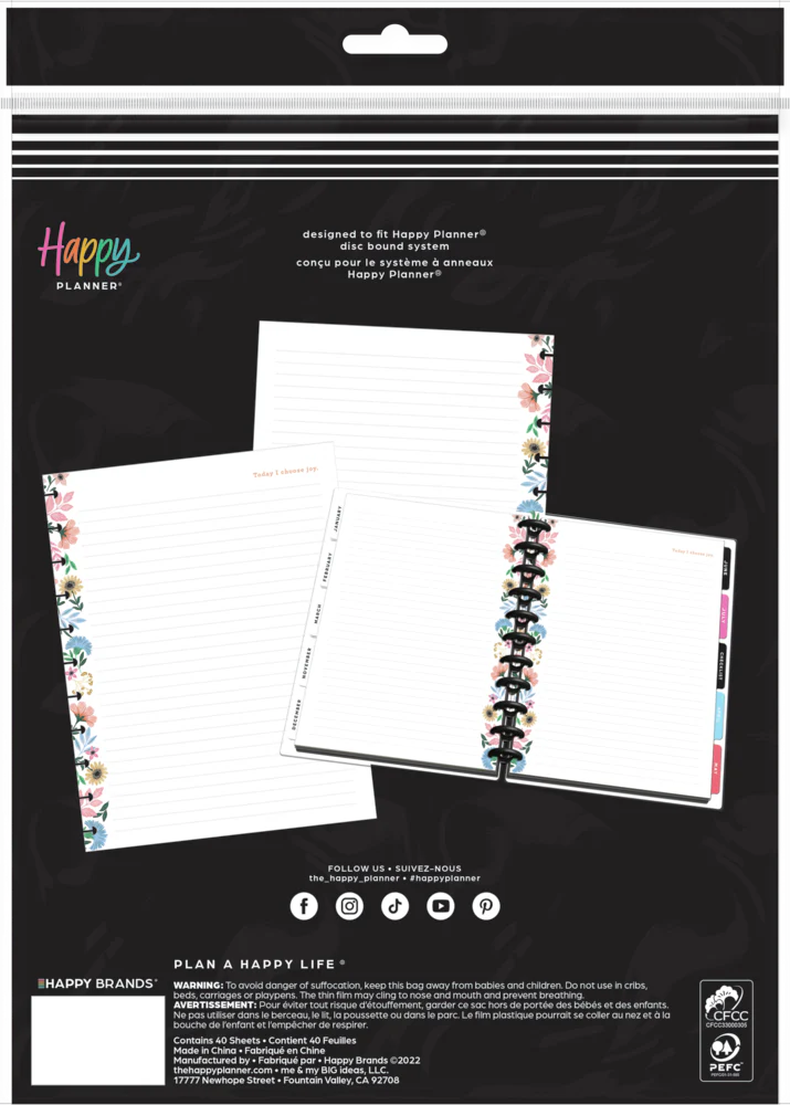 Seasonal Whimsy - Dotted Lined Big Filler Paper - 40 Sheets - Image 5