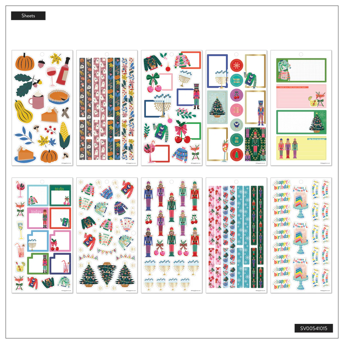 Seasonal Year - Value Pack Stickers - Image 11