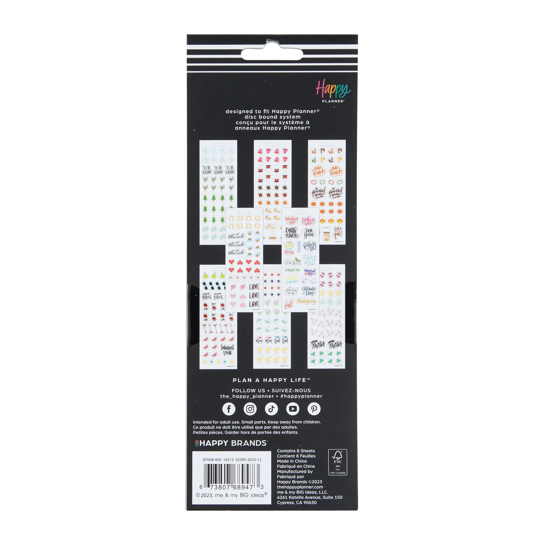 Seasons - 8 Sticker Sheets - Image 4