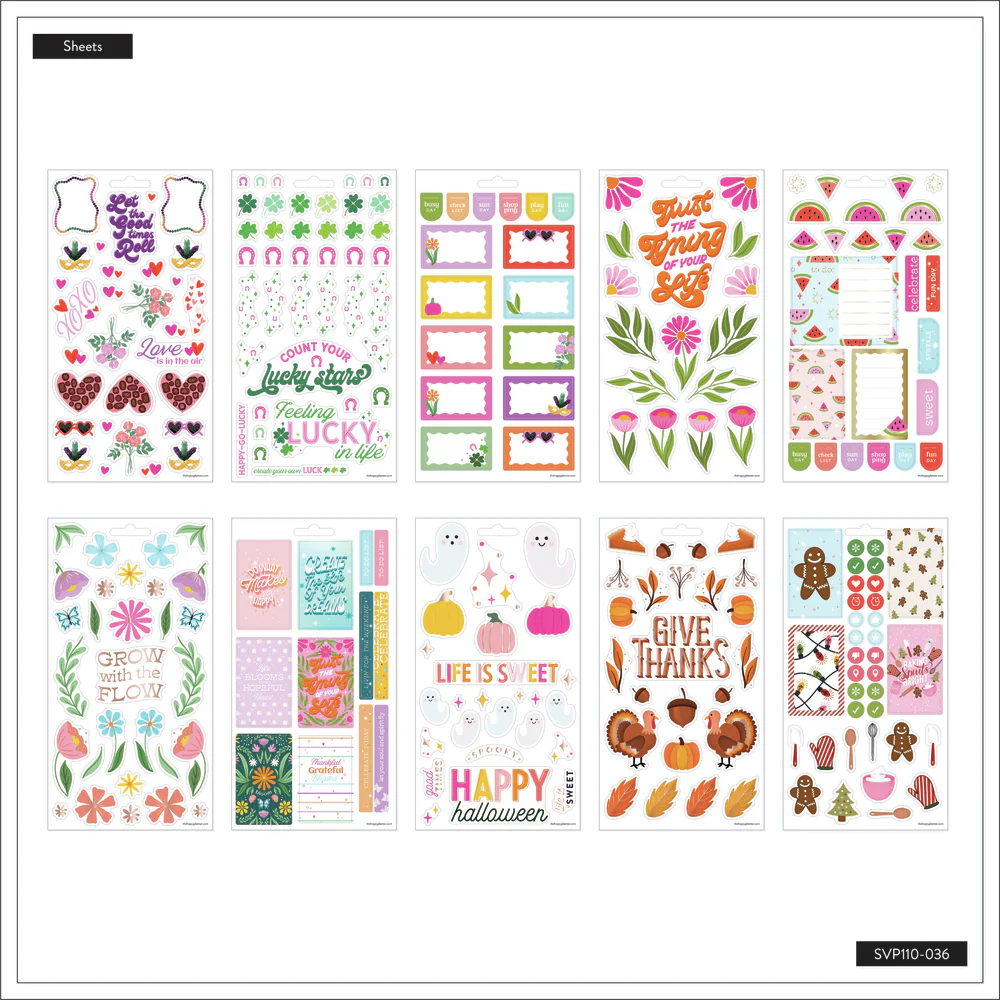 Seasons of Joy - 10 Sticker Sheets - Image 4