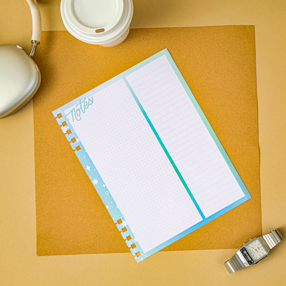 Seasons of Joy - Dashboard + Dotted Lined Classic Customizable Spiral Planner Filler Paper - 40 Sheets - Image 3