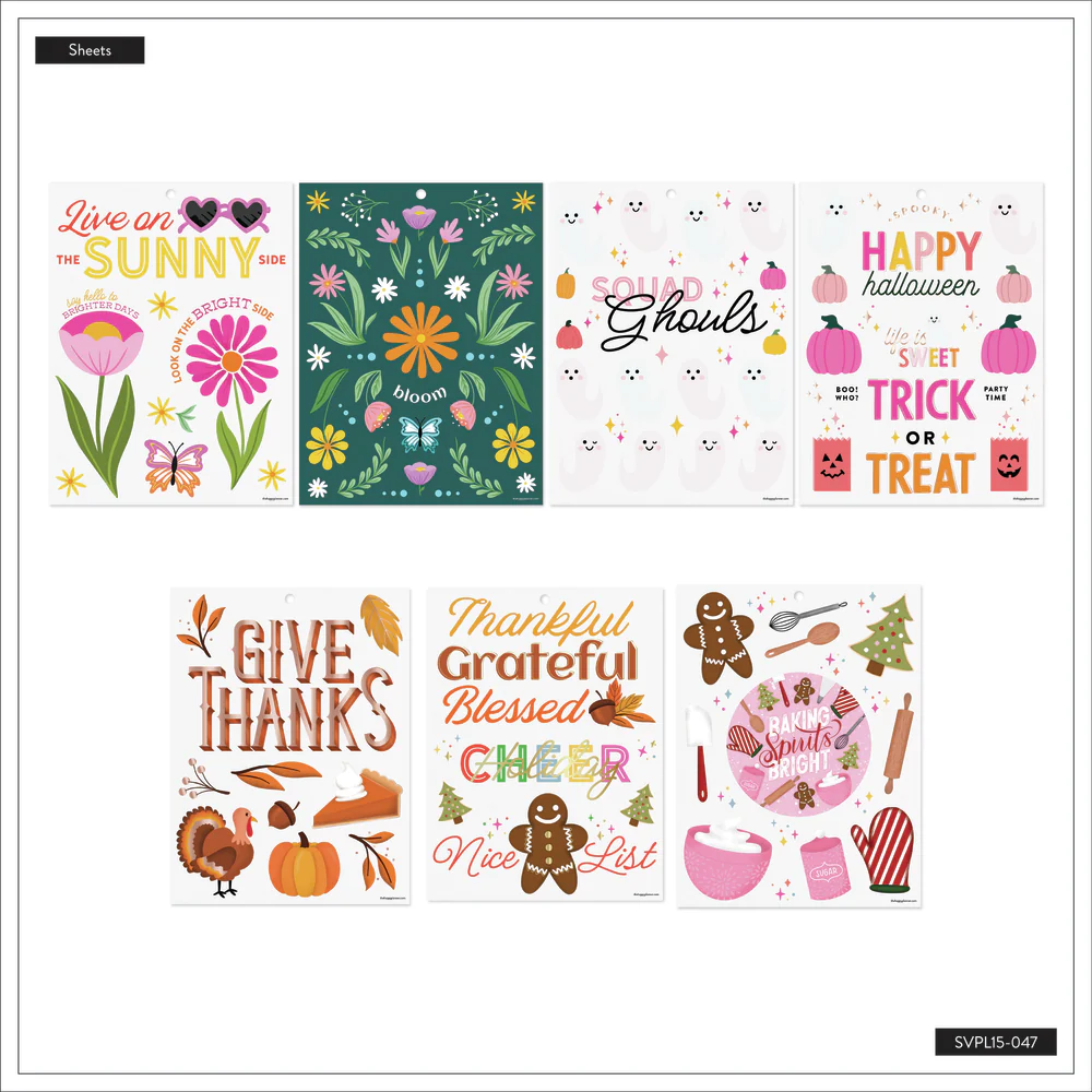 Seasons of Joy - Large Value Pack Stickers - Image 5