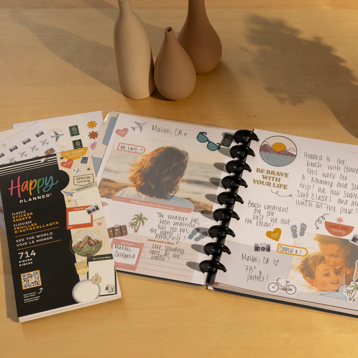 See the World Travel - Classic Happy Memory Keeping Photo Journal - 80 Sheets - Image 4