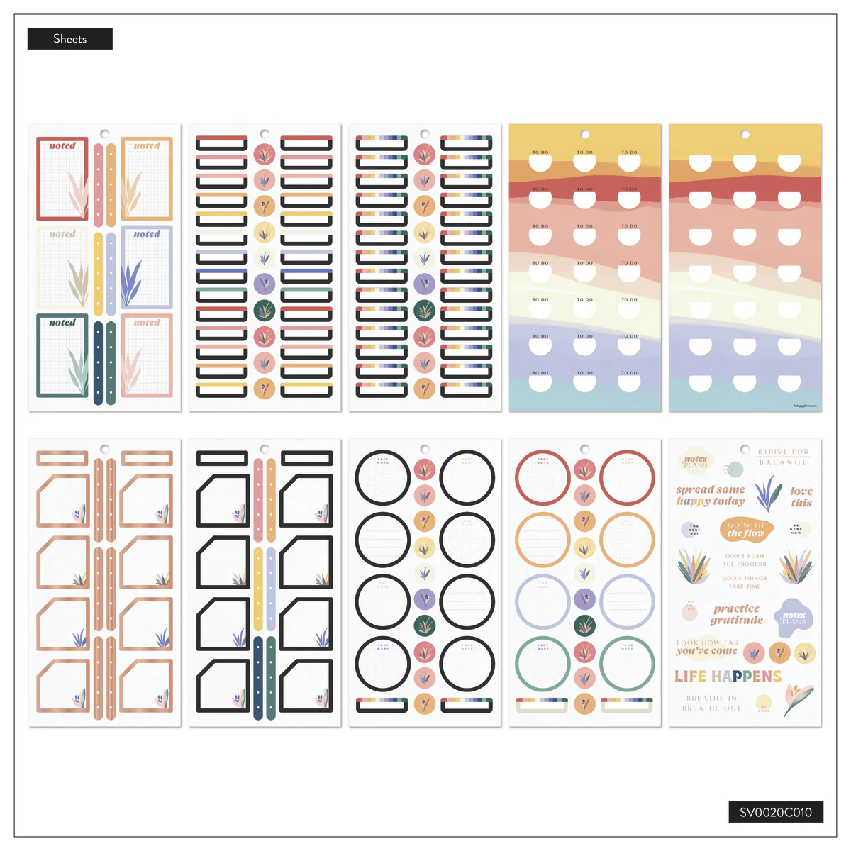 Serene Shapes - Value Pack Stickers - Image 8
