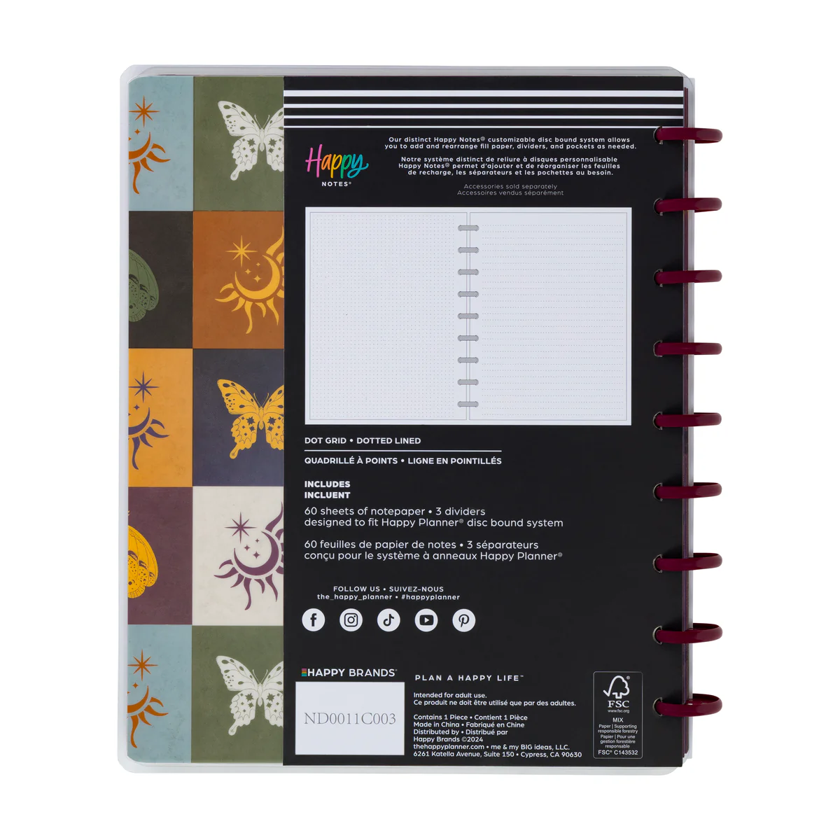 Share Your Magic - Dot Grid + Dotted Lined Classic Notebook - 60 Sheets - Image 10