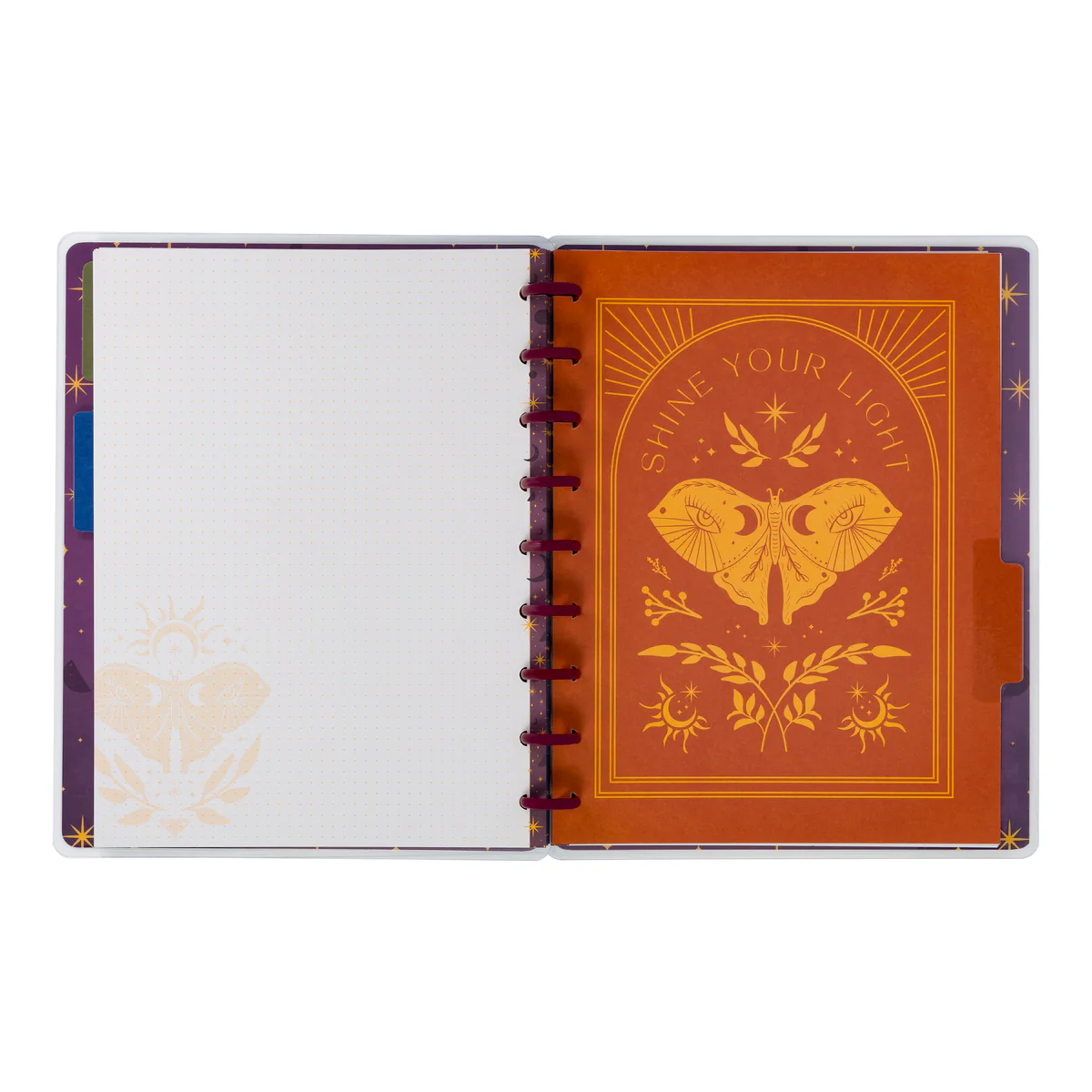 Share Your Magic - Dot Grid + Dotted Lined Classic Notebook - 60 Sheets - Image 4