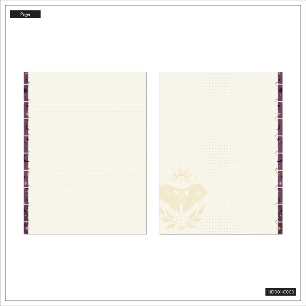 Share Your Magic - Dot Grid + Dotted Lined Classic Notebook - 60 Sheets - Image 7