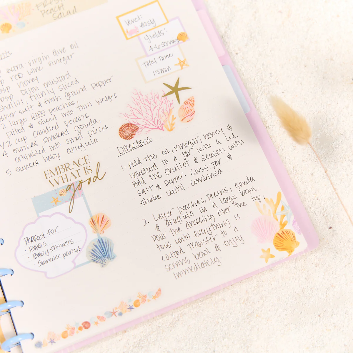 Shell Yeah! - Dotted Lined + Dot Grid Big Notebook - 60 Sheets - Image 3