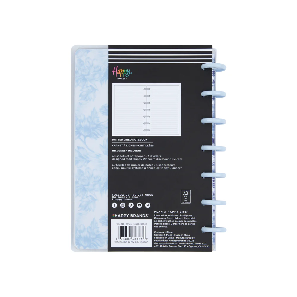 Shibori - Dotted Lined Mini Notebook - 60 Sheets - Image 8