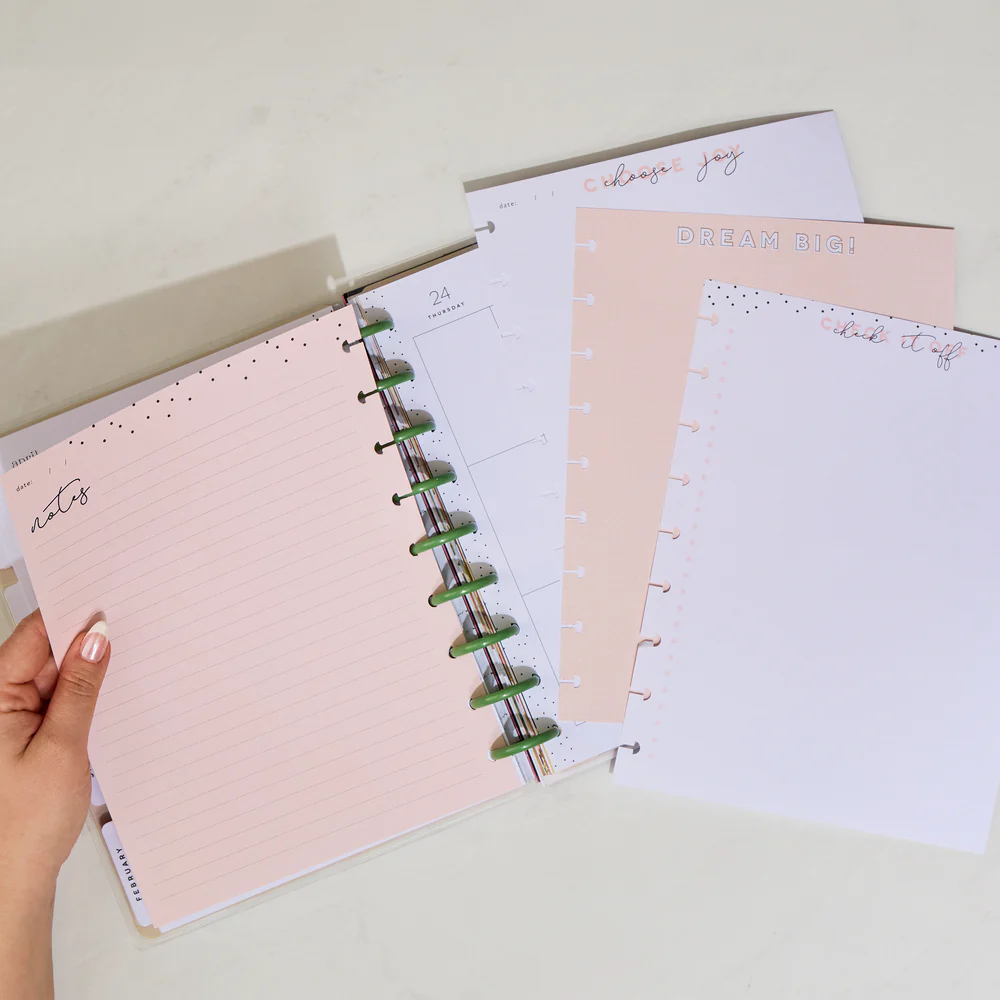 Simple Essentials - Dotted Lined + Blank + Checklist Classic Filler Paper - 40 Sheets - Image 2