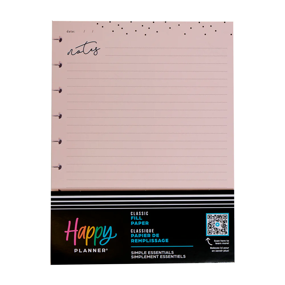 Simple Essentials - Dotted Lined + Blank + Checklist Classic Filler Paper - 40 Sheets - Image 5
