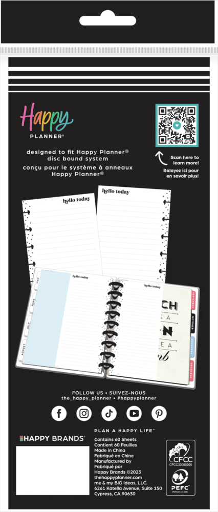 Simple Essentials - Dotted Lined Half-Sheet Classic Filler Paper - 60 Sheets - Image 5