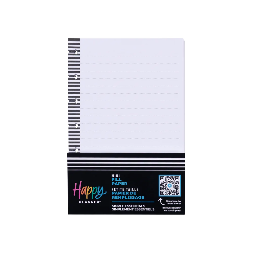 Simple Essentials - Dotted Lined Mini Filler Paper - 40 Sheets - Image 4