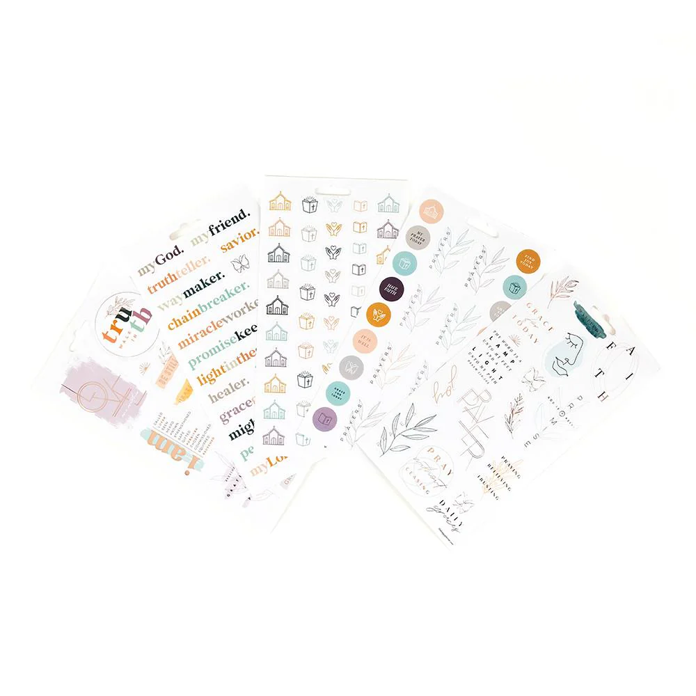 Simple Faith - 5 Sticker Sheets - Image 3