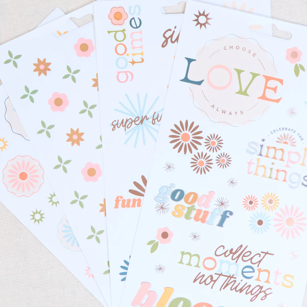 Simple Joys - 5 Sticker Sheets - Image 3