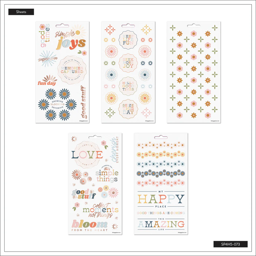 Simple Joys - 5 Sticker Sheets - Image 5