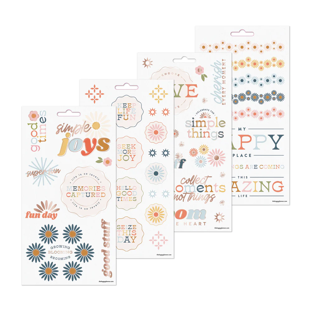 Simple Joys - 5 Sticker Sheets - Image 8