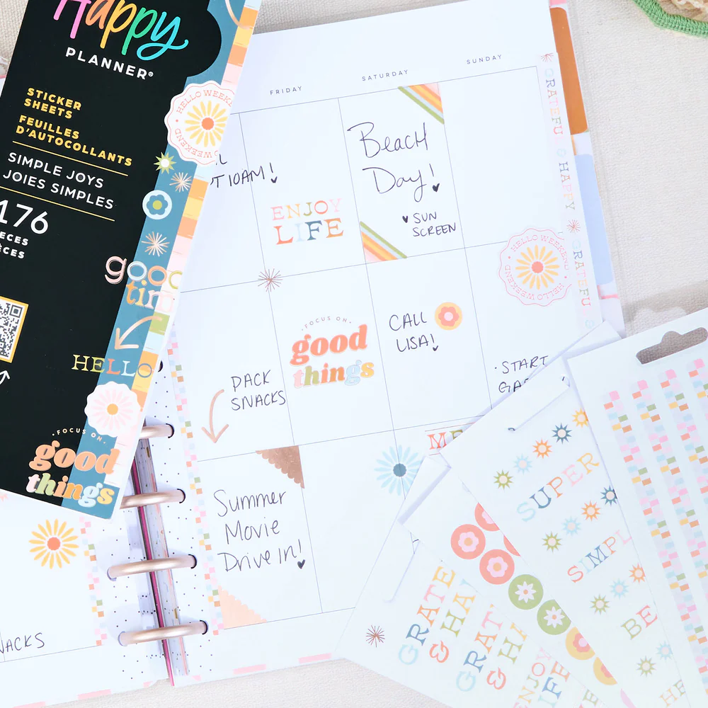 Simple Joys - 8 Sticker Sheets - Image 2