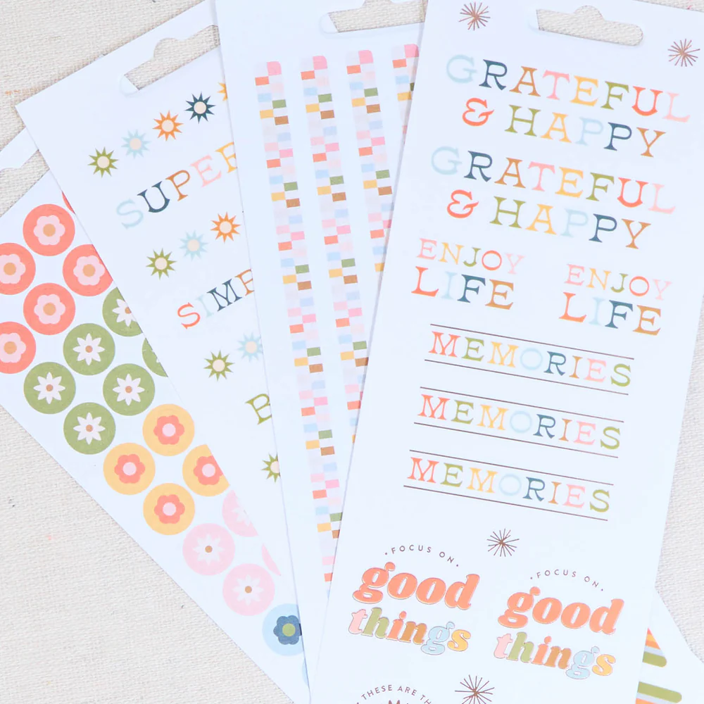 Simple Joys - 8 Sticker Sheets - Image 3