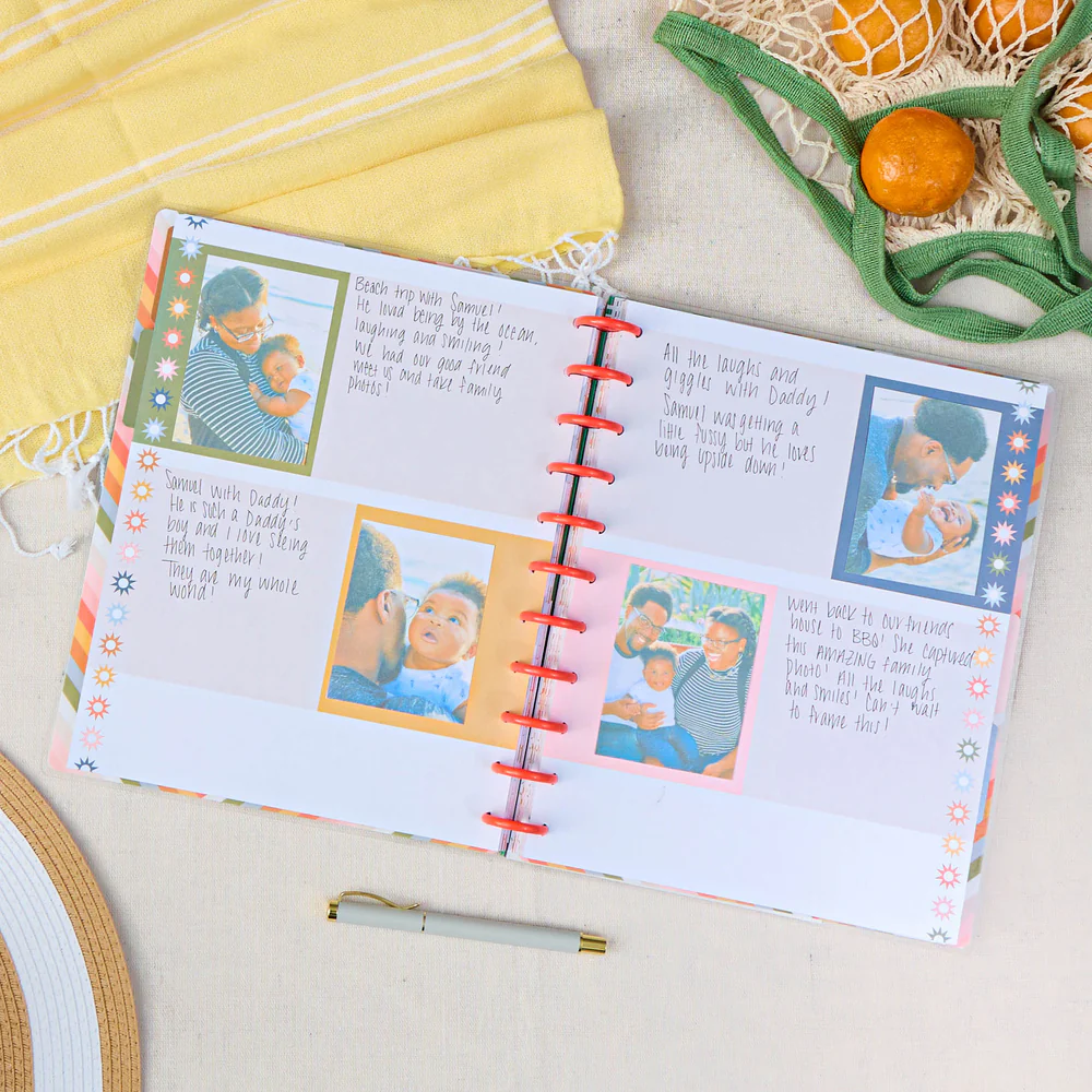 Simple Joys - Big Happy Memory Keeping Photo Journal - 80 Sheets - Image 3
