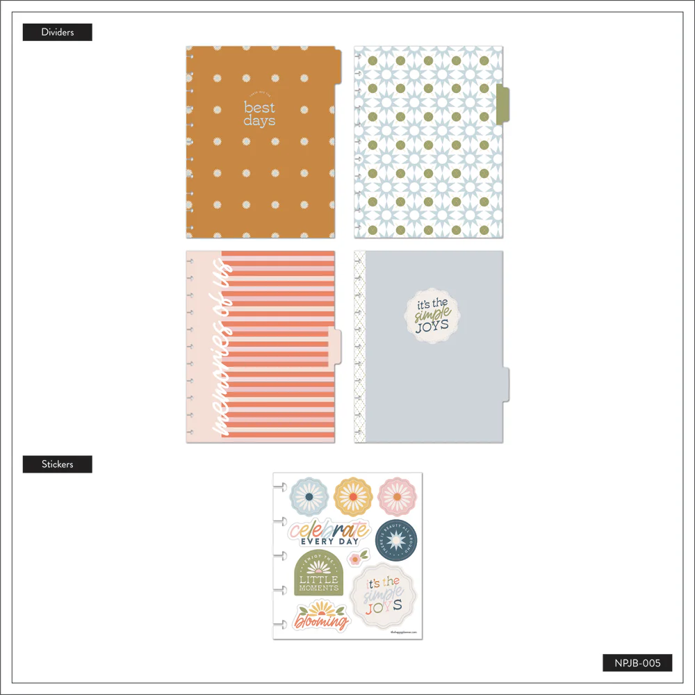 Simple Joys - Big Happy Memory Keeping Photo Journal - 80 Sheets - Image 7