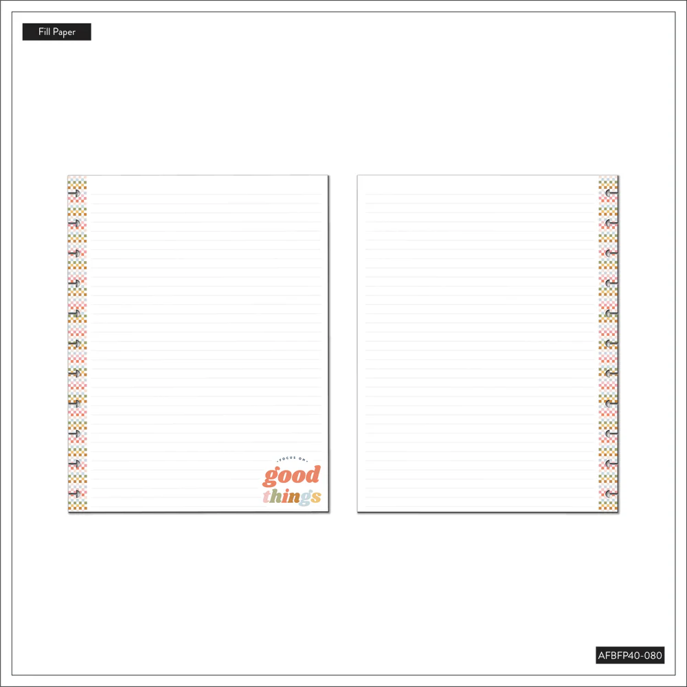Simple Joys - Dotted Lined Big Filler Paper - 40 Sheets - Image 5