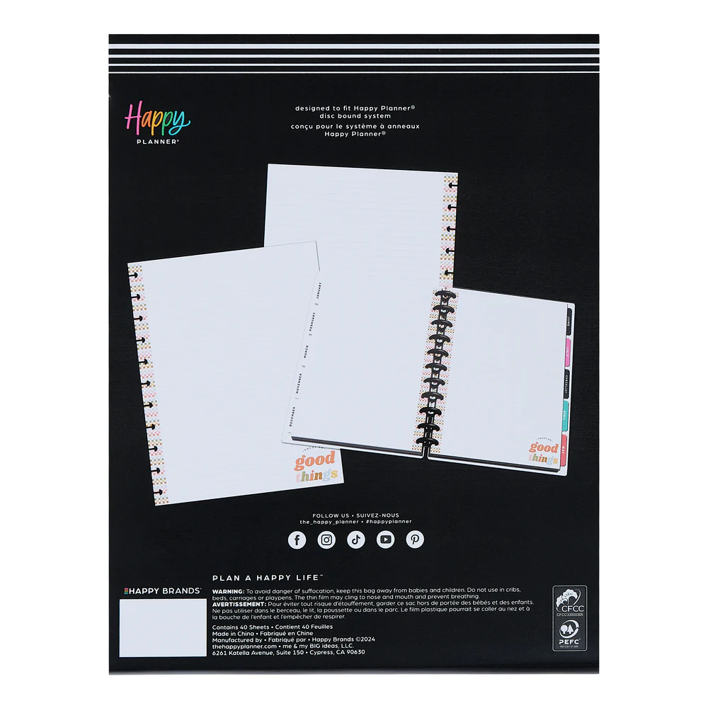 Simple Joys - Dotted Lined Big Filler Paper - 40 Sheets - Image 7