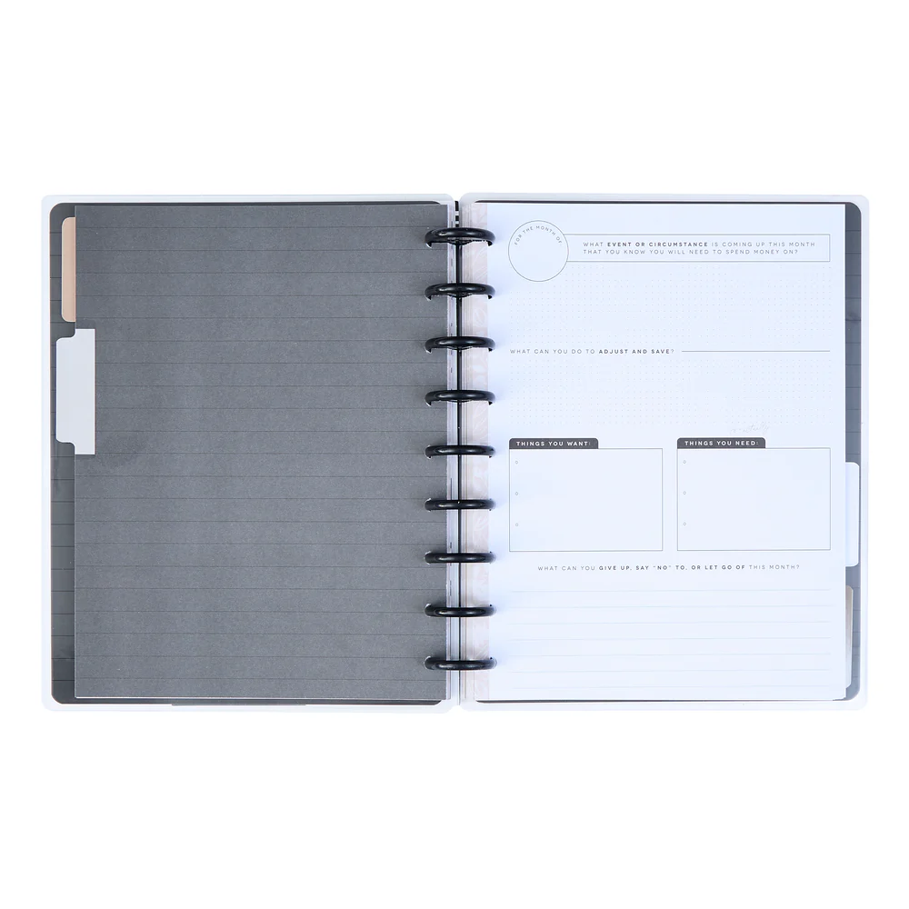 Sketchy Floral - Classic Guided Budget Journal - 80 Sheets - Image 3